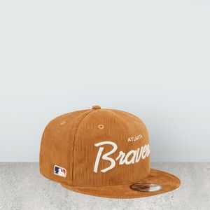 Corduroy Script New Era 9FIFTY Snapback Atlanta Braves One Size/ New!